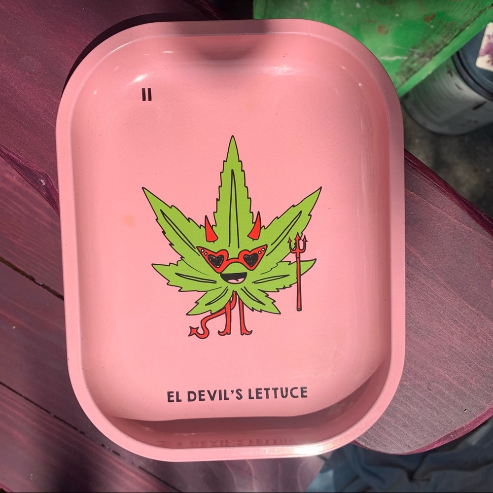 Devil’s Lettuce Loteria Metal Valfre Tray